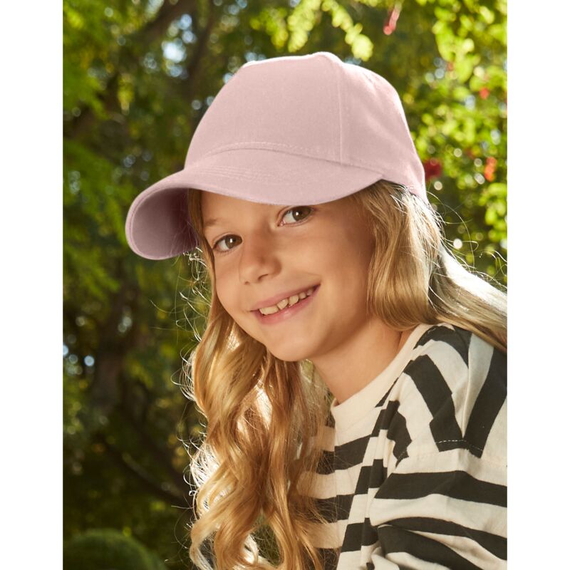Junior Organic Cotton 5 Panel Cap Thumbnail