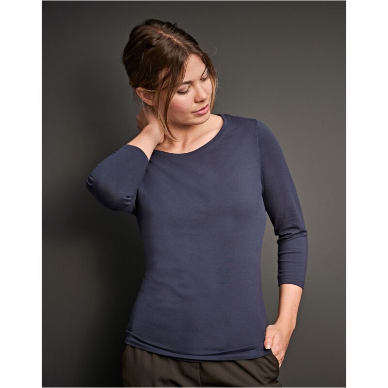 Ladies' Stretch 3/4 Sleeve Tee Thumbnail
