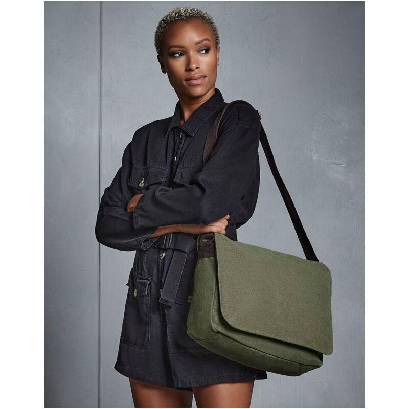 Vintage Canvas Despatch Bag Thumbnail