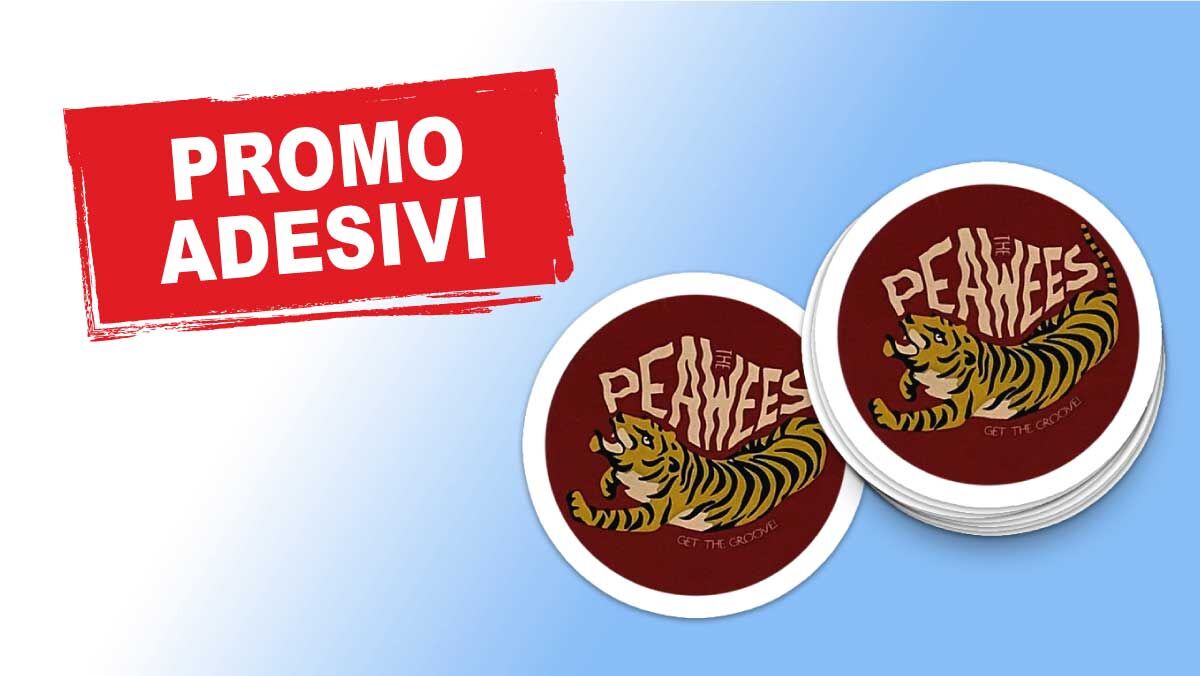 Adesivi personalizzati stampa serigrafia