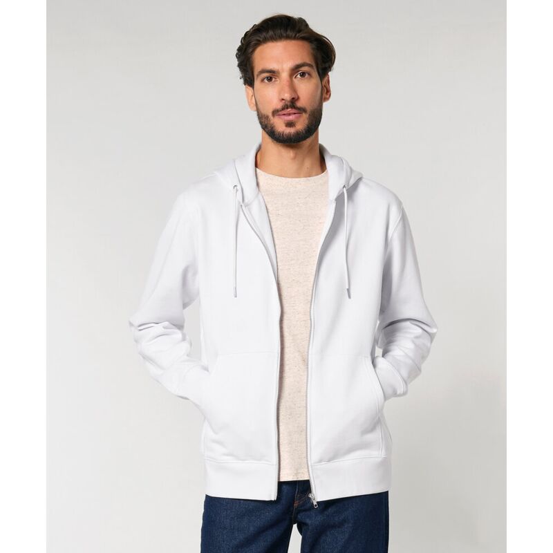 Unisex Cultivator 2.0 iconic zip-thru hoodie sweatshirt (STSU179) Thumbnail