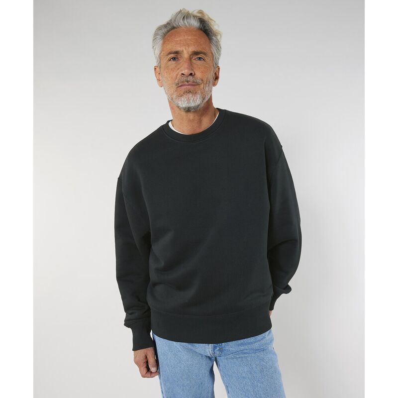 Radder oversized brushed crewneck (STSU857) Thumbnail