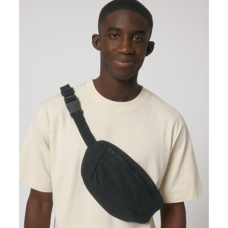 Hip bag with canvas fabric (STAU891) Thumbnail