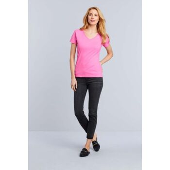 T-shirt donna Cotton Premium con scollo a V Thumbnail