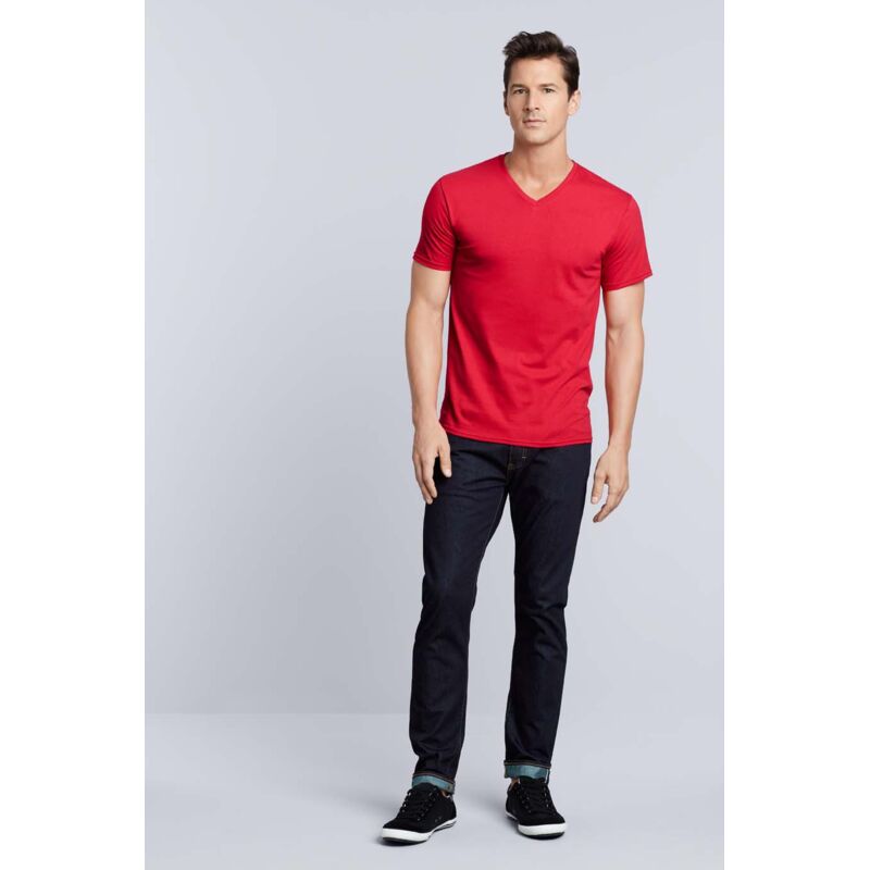 T-shirt scollo a V Premium Cotton Thumbnail