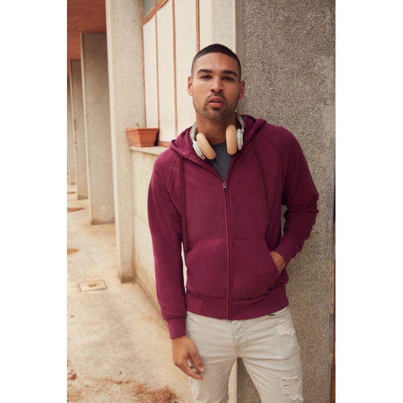 Lightweight Hooded Sweat Jacket Thumbnail