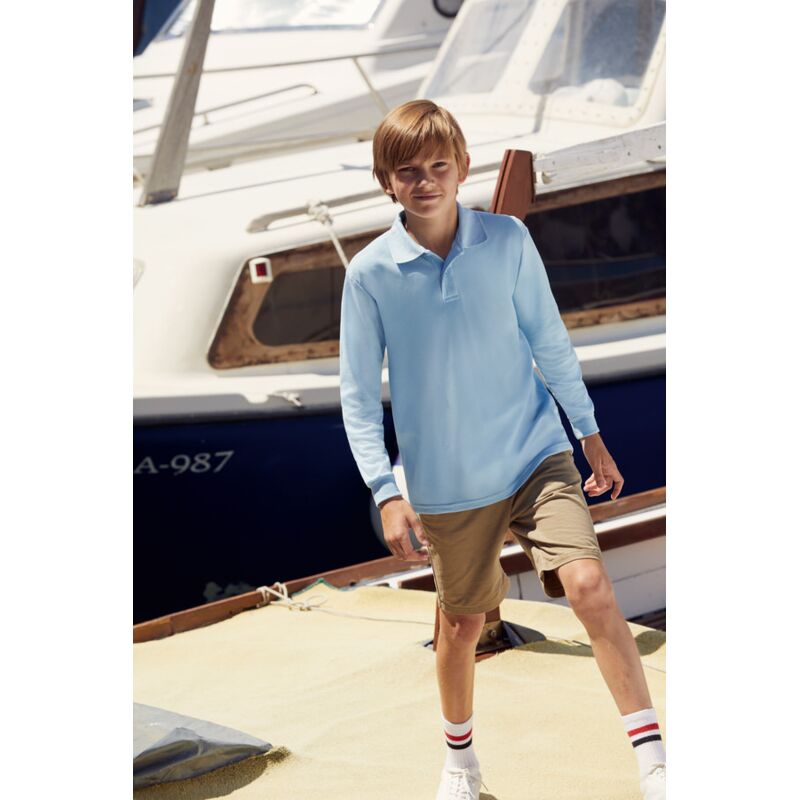 Kids 65/35 LS Polo Thumbnail