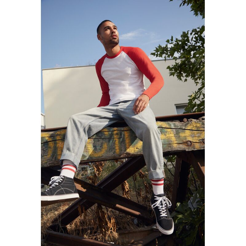 Valueweight Long Sleeve Baseball T Thumbnail