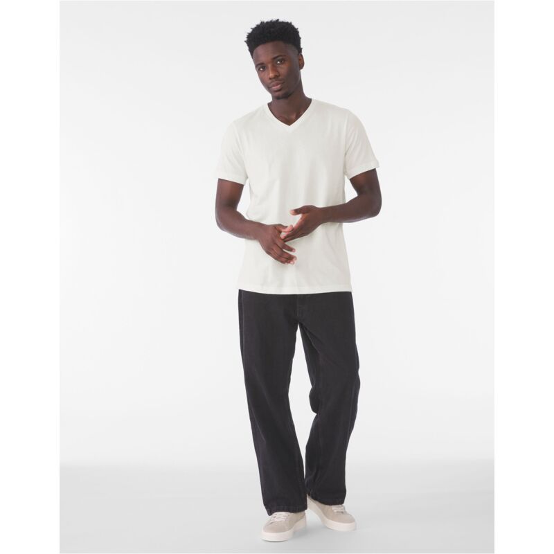 Unisex Jersey S/S Vneck Tee Thumbnail