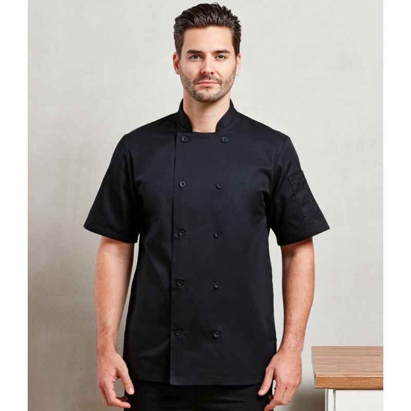Short Sleeve Chef's Jacket Thumbnail