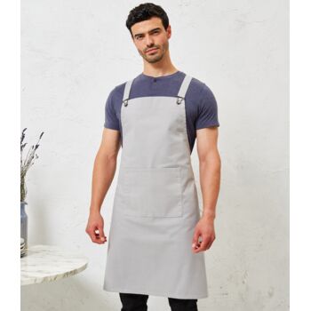 Cross Back Barista Bib Apron Thumbnail