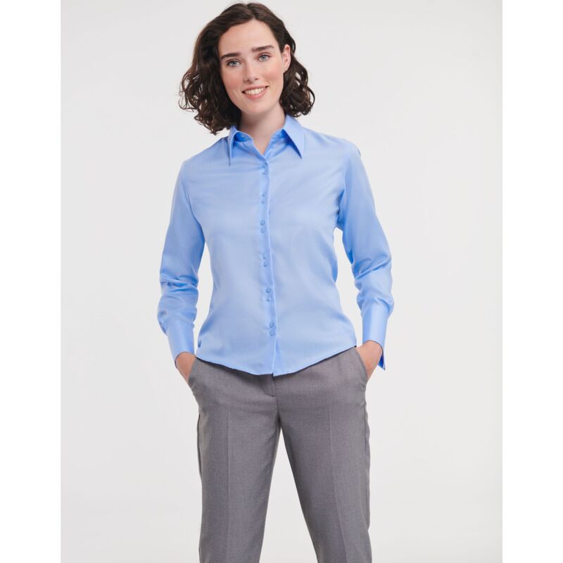 Ladies' Long Sleeve Ultimate Non-Iron Shirt Thumbnail